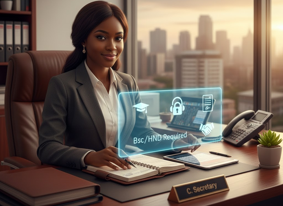 CONFIDENTIAL SECRETARY/CUSTOMER SERVICE (BSC/HND) JOB VACANCY IN NIGERIA