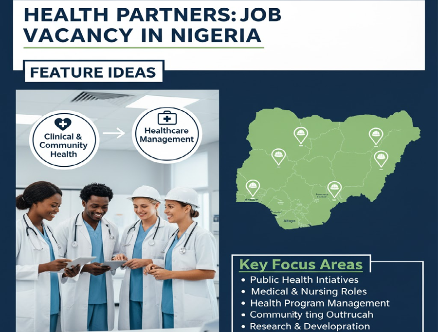 HEALTH PARTNERS JOB VACANCY IN NIGERIA