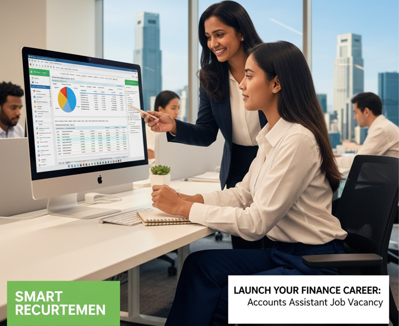 Accounts Assistant Job Vacancy in Singapore-Smart Recruitment