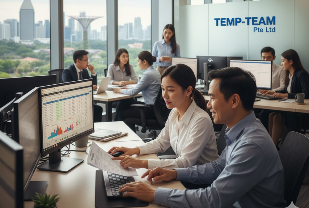 Accounts Assistant Job Vacancy in Singapore:Temp-Team Pte Ltd