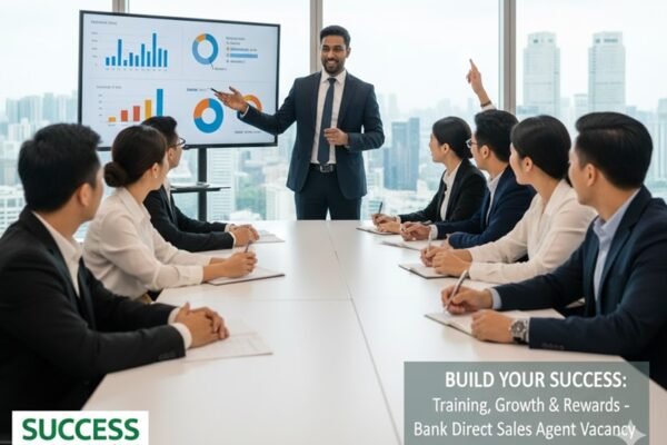 Bank Direct Sales Agent Job Vacancy in Singapore-Success Human Resource Centre Pte Ltd