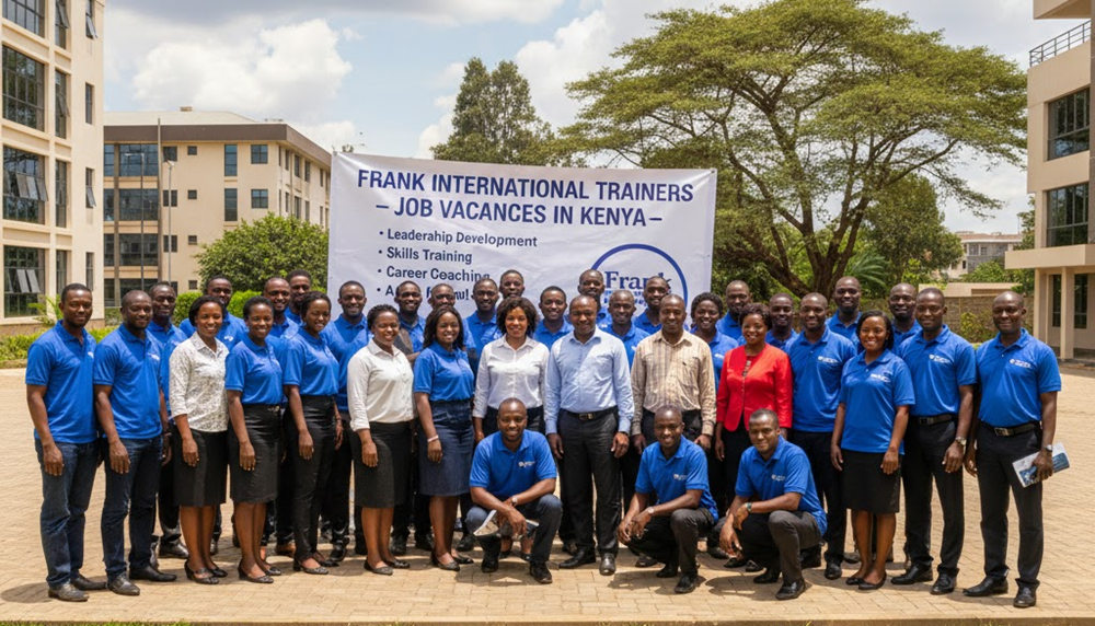 Frank International Trainers Job Vacancy in Kenya
