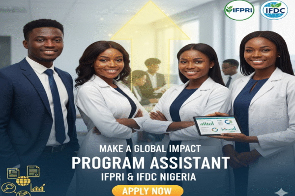 Program Assistant Job Vacancy in Nigeria at IFPRI & IFDC