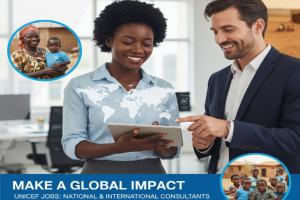 UNICEF Jobs Vacancy for National and International Consultants UNICEF Jobs Vacancy for National and International Consultants