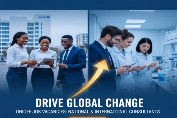 UNICEF Jobs Vacancy for National and International Consultants UNICEF Jobs Vacancy for National and International Consultants