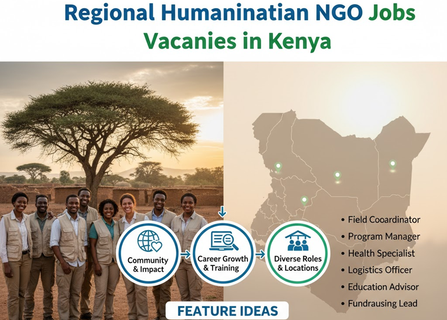 Regional Humanitarian NGO Jobs Vacancies in Kenya .
