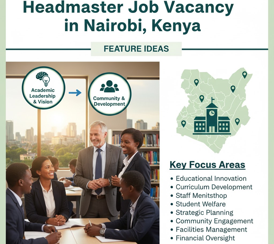Headmaster Job Vacancy in Nairobi, Kenya
