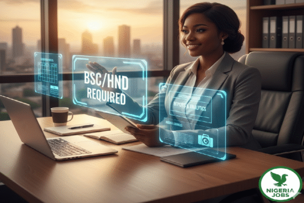 Confidential Secretary/Customer Job Vacancy in Nigeria (BSC/HND)