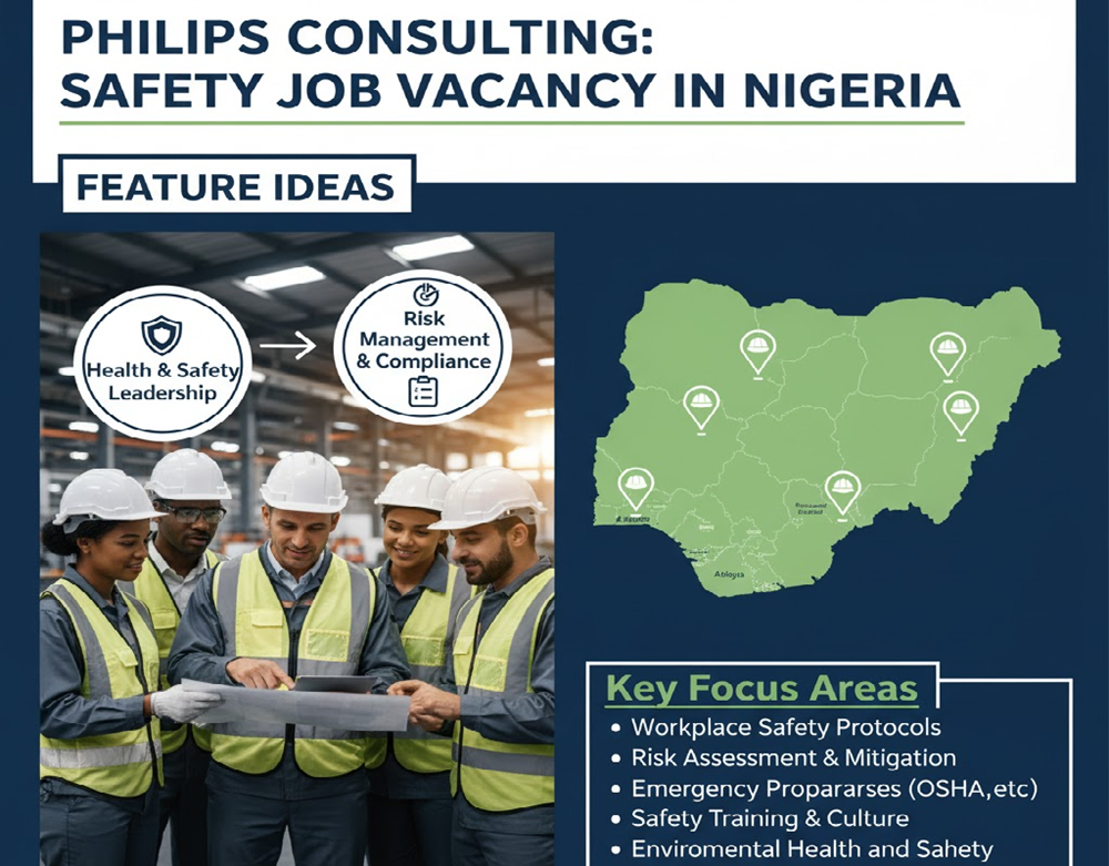 PHILLIPS CONSULTING: SAFETY JOB VACANCY IN NIGERIA