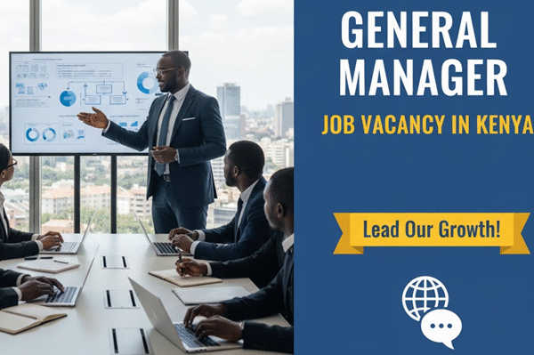 General Manager Job Vacancy in Kenya