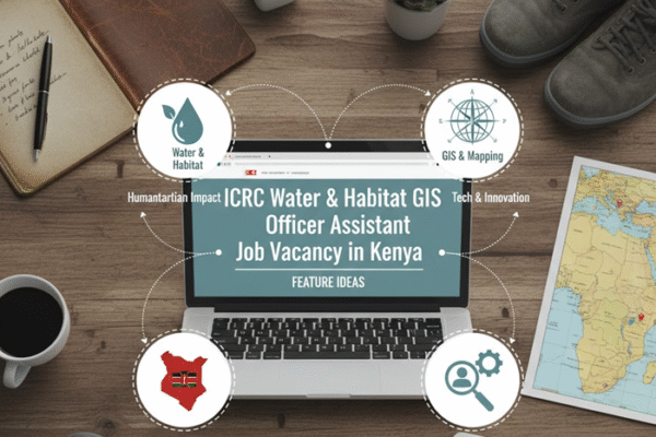 ICRC Water & Habitat GIS Officer Assistant Job Vacancy in Kenya