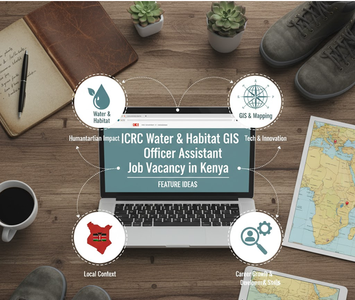 ICRC Water & Habitat GIS Officer Assistant Job Vacancy in Kenya