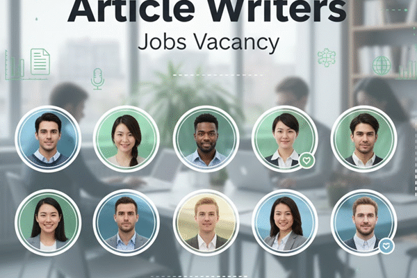 Professional Article Writers Jobs