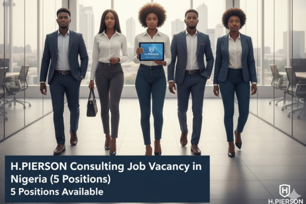 H.PIERSON Consulting Job Vacancy in Nigeria (5 Positions)