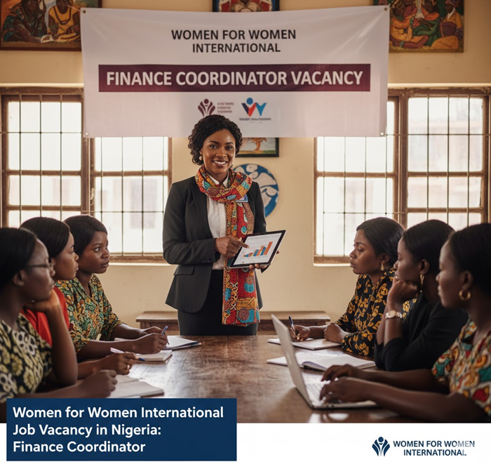 Women for Women International Job Vacancy in Nigeria: Finance Coordinator