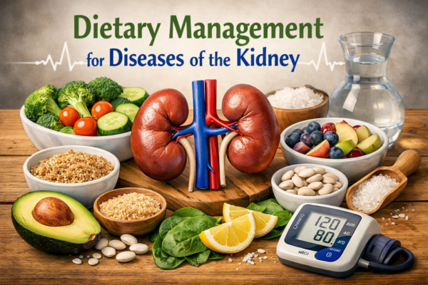 Dietary management for diseases of the kidney