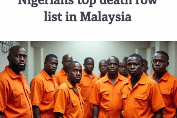 Nigerians in death row in Malaysia