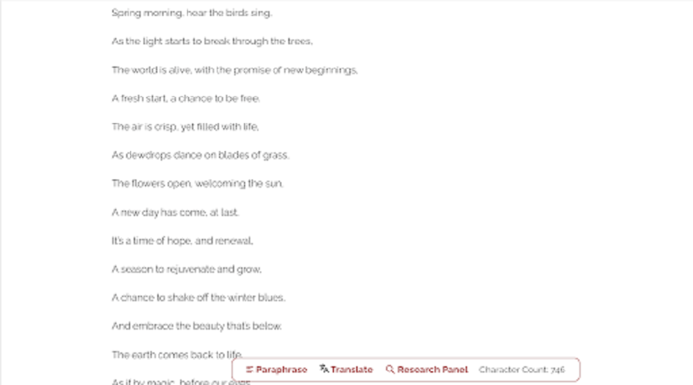 Ai Poem Generator