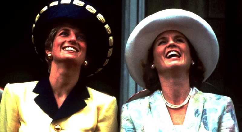 Princess Diana and Sarah Ferguson