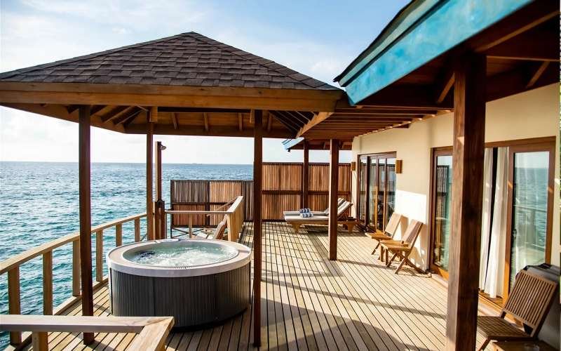 maldives water villa