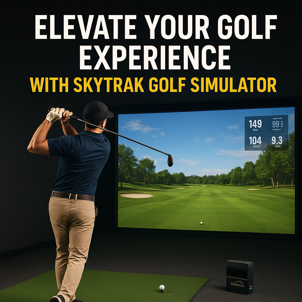 Elevate Your Golf Experience with SkyTrak Golf Simulator