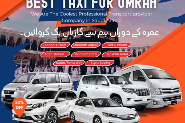 Exploring the Rental Taxi Scene:Umrah taxi service in Saudi Arabia