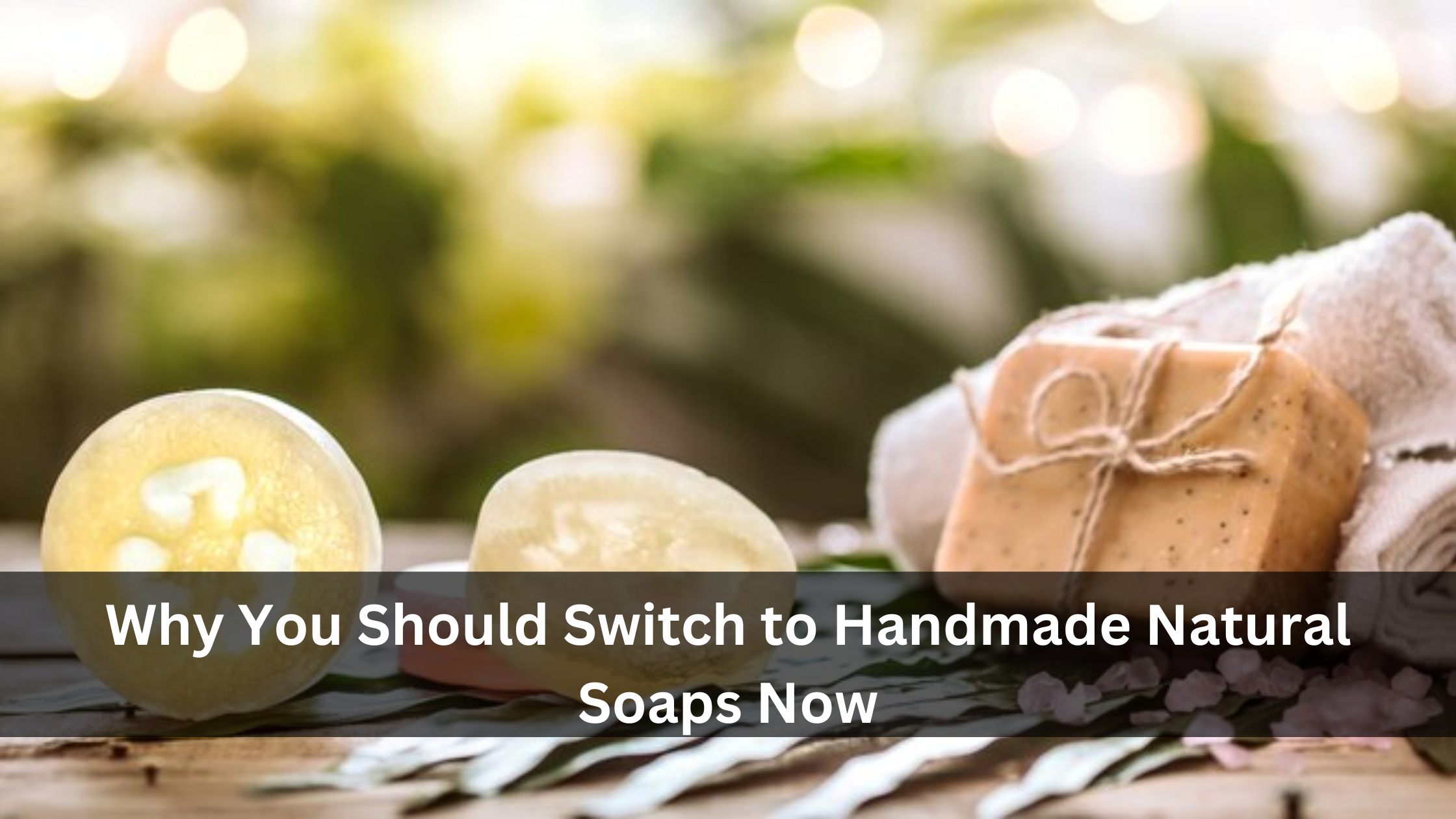 Why You Should Switch to Handmade Natural Soaps Now?