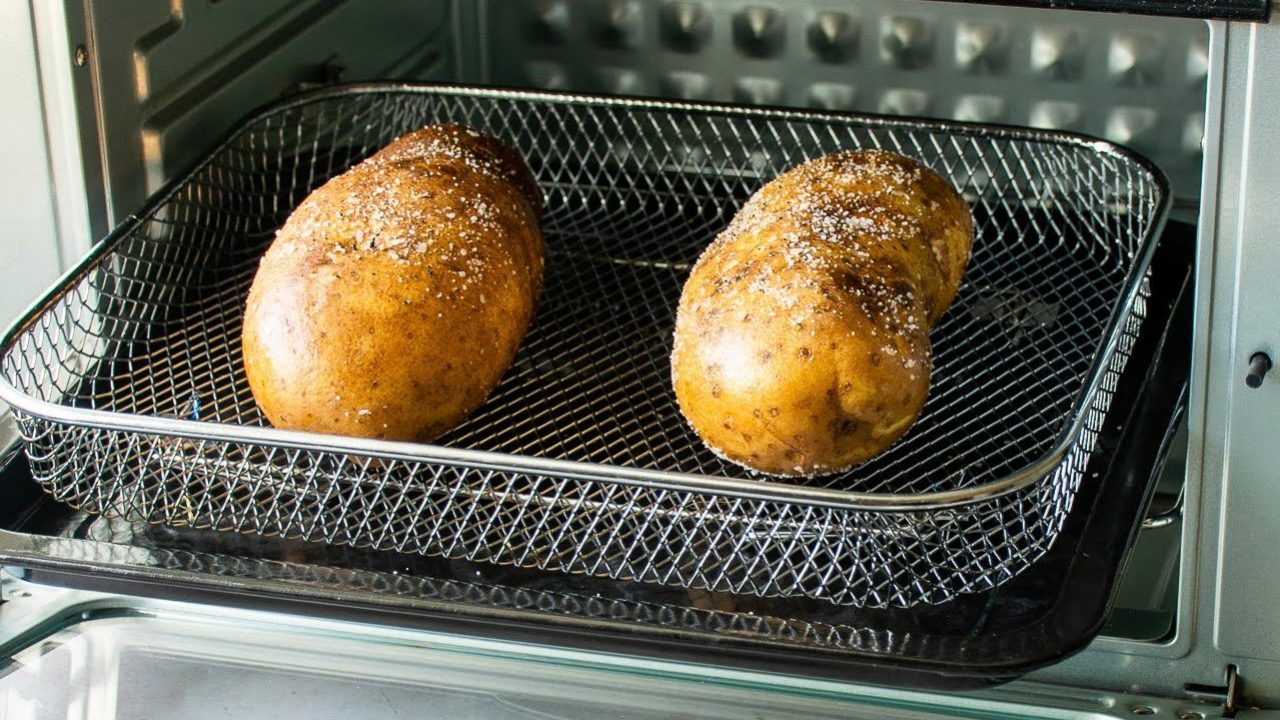 How to Microwave Then Air Fry Baked Potatoes for Perfect Results