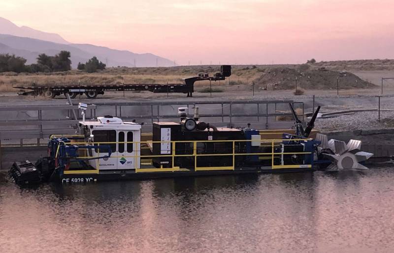 lake dredging equipment