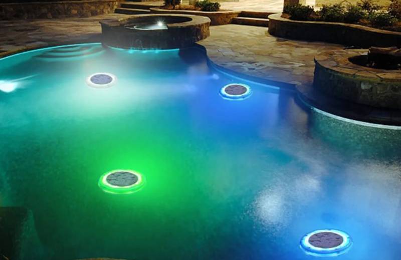 solar pool lights