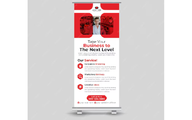 premium roll up banner