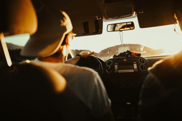 professional driving school staff trained to student for drive