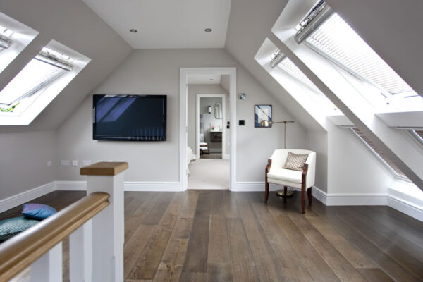 A depiction of garage conversion London smart space utilization with velux loft conversions