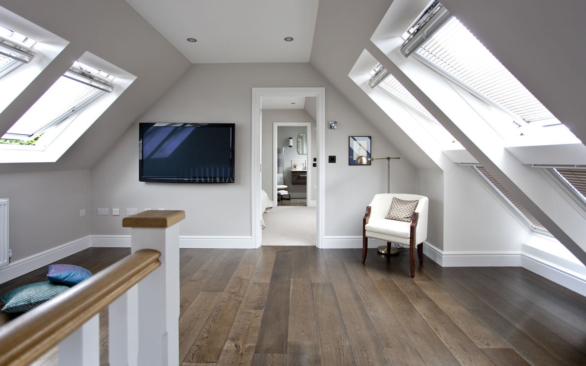 A depiction of garage conversion London smart space utilization with velux loft conversions