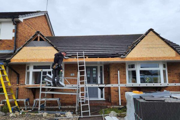 A roof showcasing expert roofers wigan & unmatched craftsmanship for your home