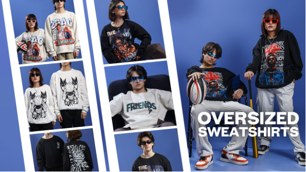 Oversized Hoodies & Sweatshirts