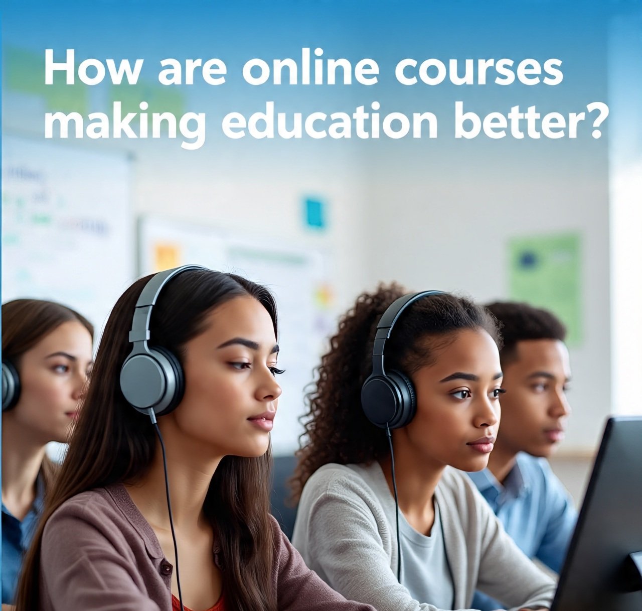 How are online courses making education better?