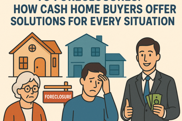 From Inherited Properties to Foreclosures: How Cash Home Buyers Offer Solutions for Every Situation