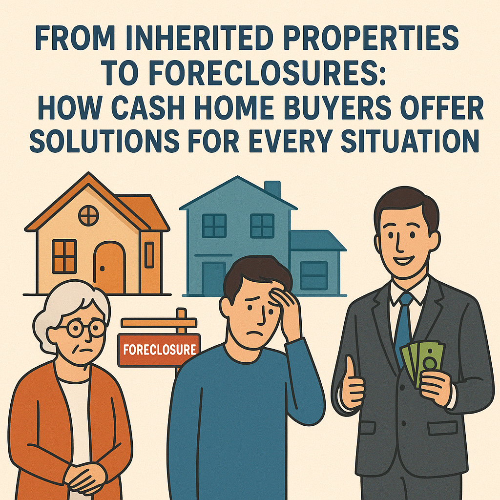 From Inherited Properties to Foreclosures: How Cash Home Buyers Offer Solutions for Every Situation