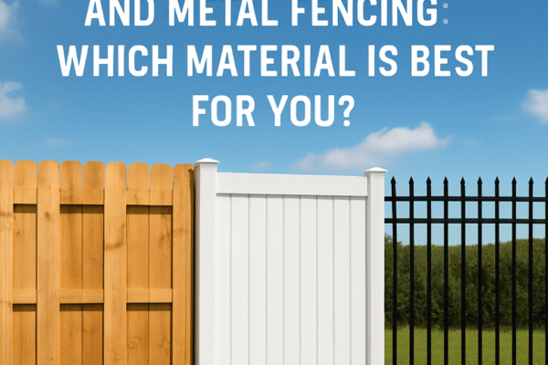 Comparing Wood, Vinyl, and Metal Fencing: Which Material is Best for You?
