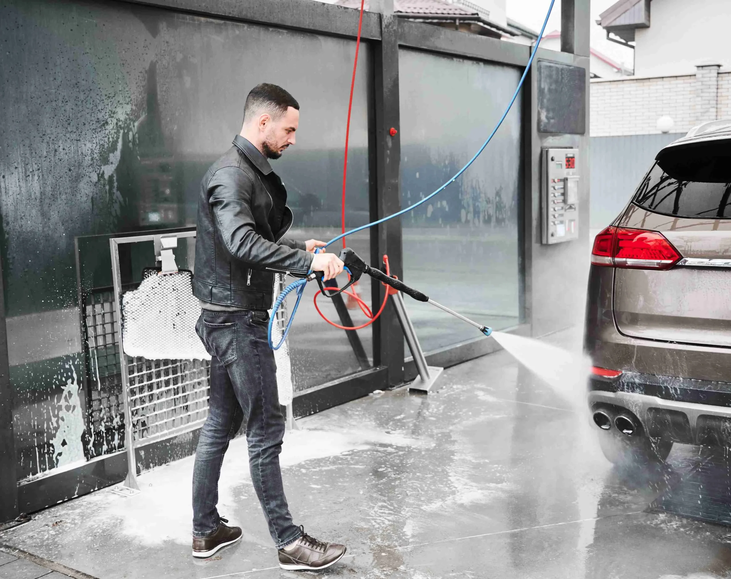 pressure washing