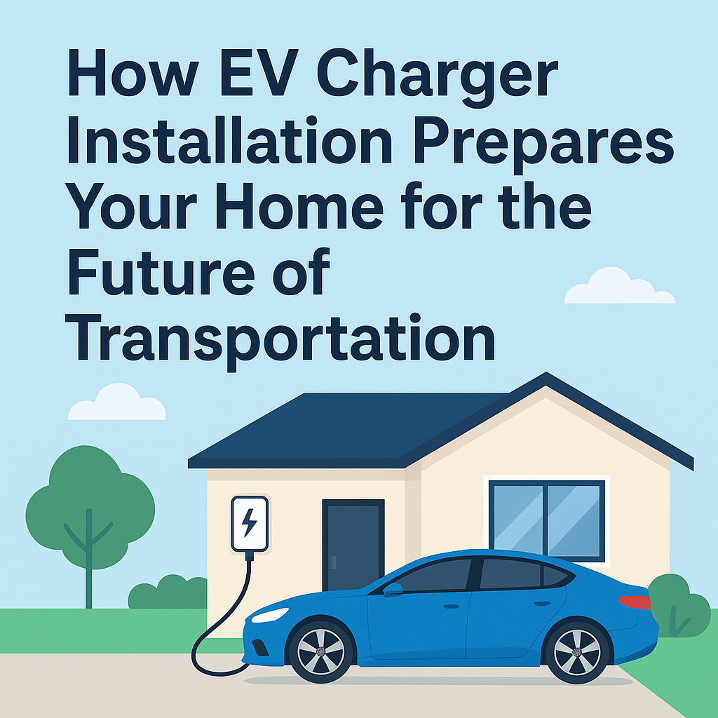 How EV Charger Installation Prepares Your Home for the Future of Transportation