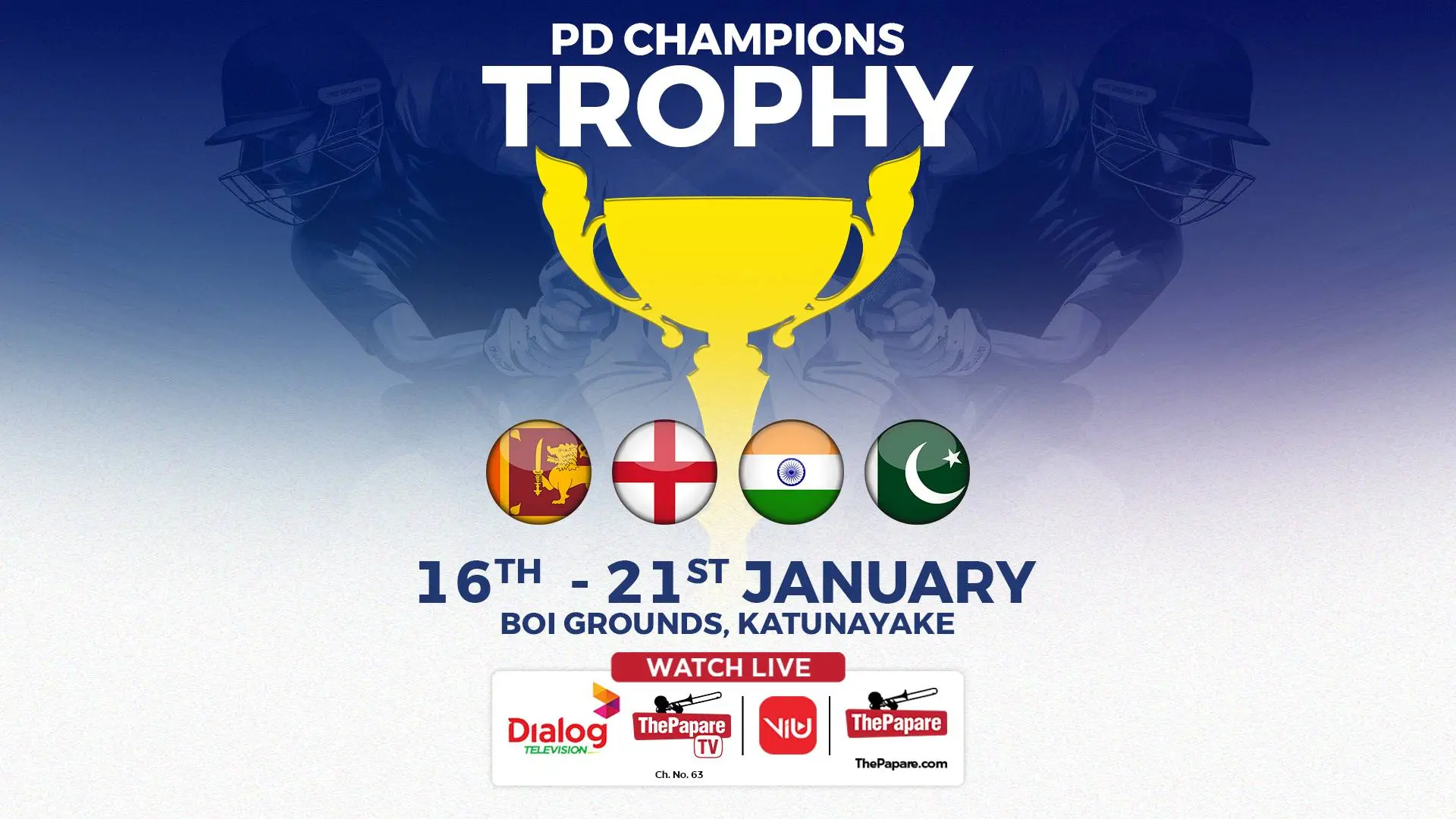 PD Champions Trophy 2025