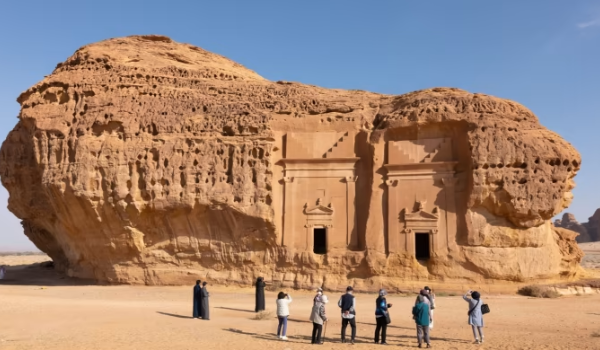What is the new tourist spot in Saudi Arabia?