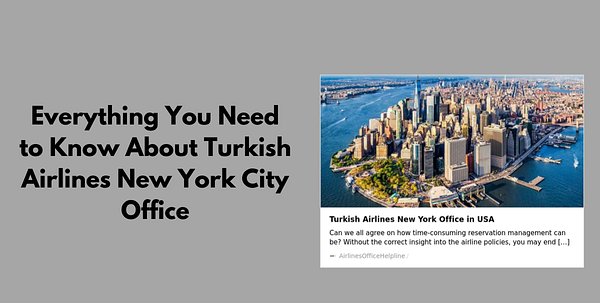 Turkish Airlines New York City office