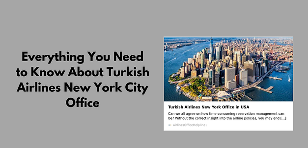 Turkish Airlines New York City office