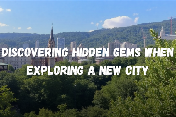 Discovering Hidden Gems When Exploring a New City