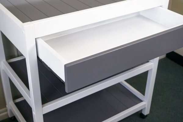 Wood and Melamine: Two High-End Cabinetry