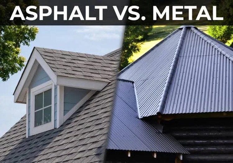 Metal Roof vs Asphalt Shingles