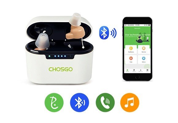 Why Choose Chosgo Hearing Aids with CIC Bluetooth